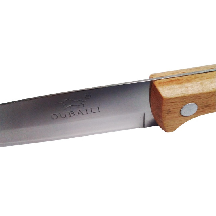 چاقو میوهخوری مدل Fruit Knife | تیغه استیل ضدزنگ و دسته چوبی