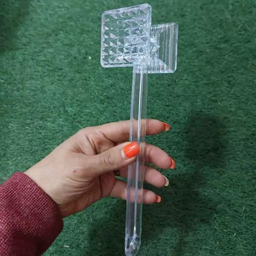 بیفتک کوب اکریلیک بی رنگ شفاف