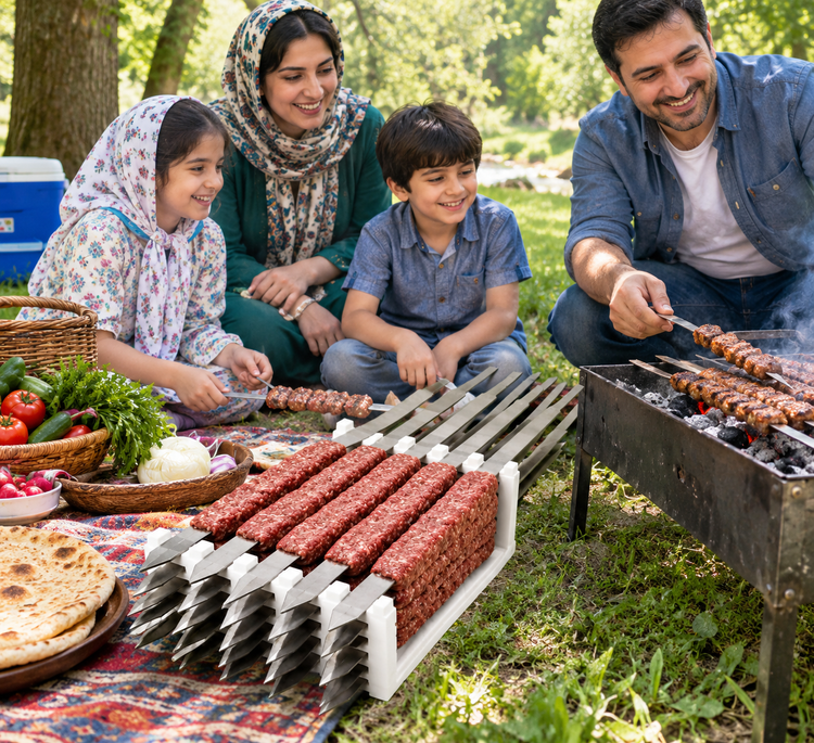 سینی کباب طبقاتی 25 عددی پرشین